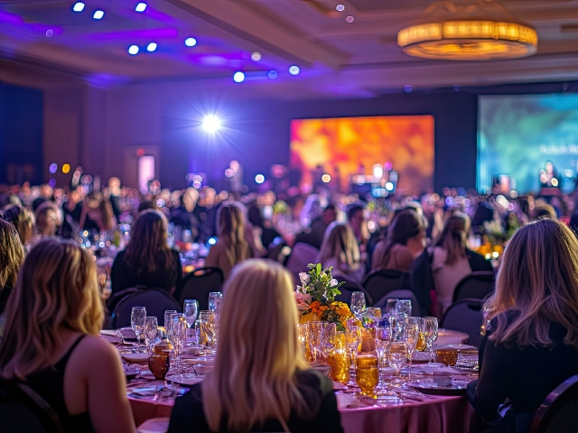 社員向けセレモニー・周年パーティなど式典のMC司会依頼・出張派遣のイメージ画像