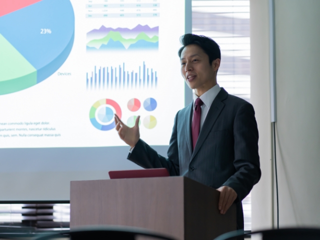 講演会・パネルディスカッションの司会MC依頼・出張派遣のイメージ画像